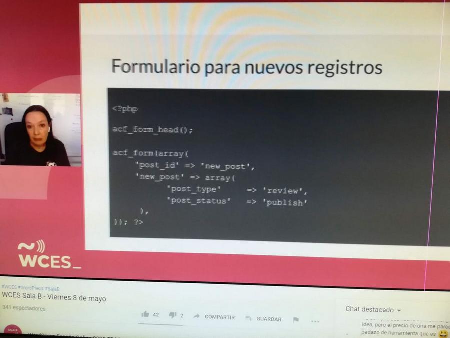 esther-sola-ponente-wordcamp-españa-2020